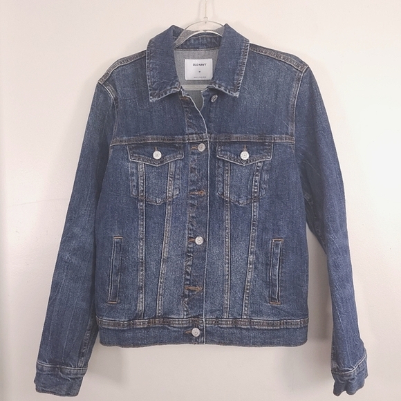Old Navy Jackets & Blazers - Old Navy Denim Jean Jacket Medium/Dark Wash Size Medium